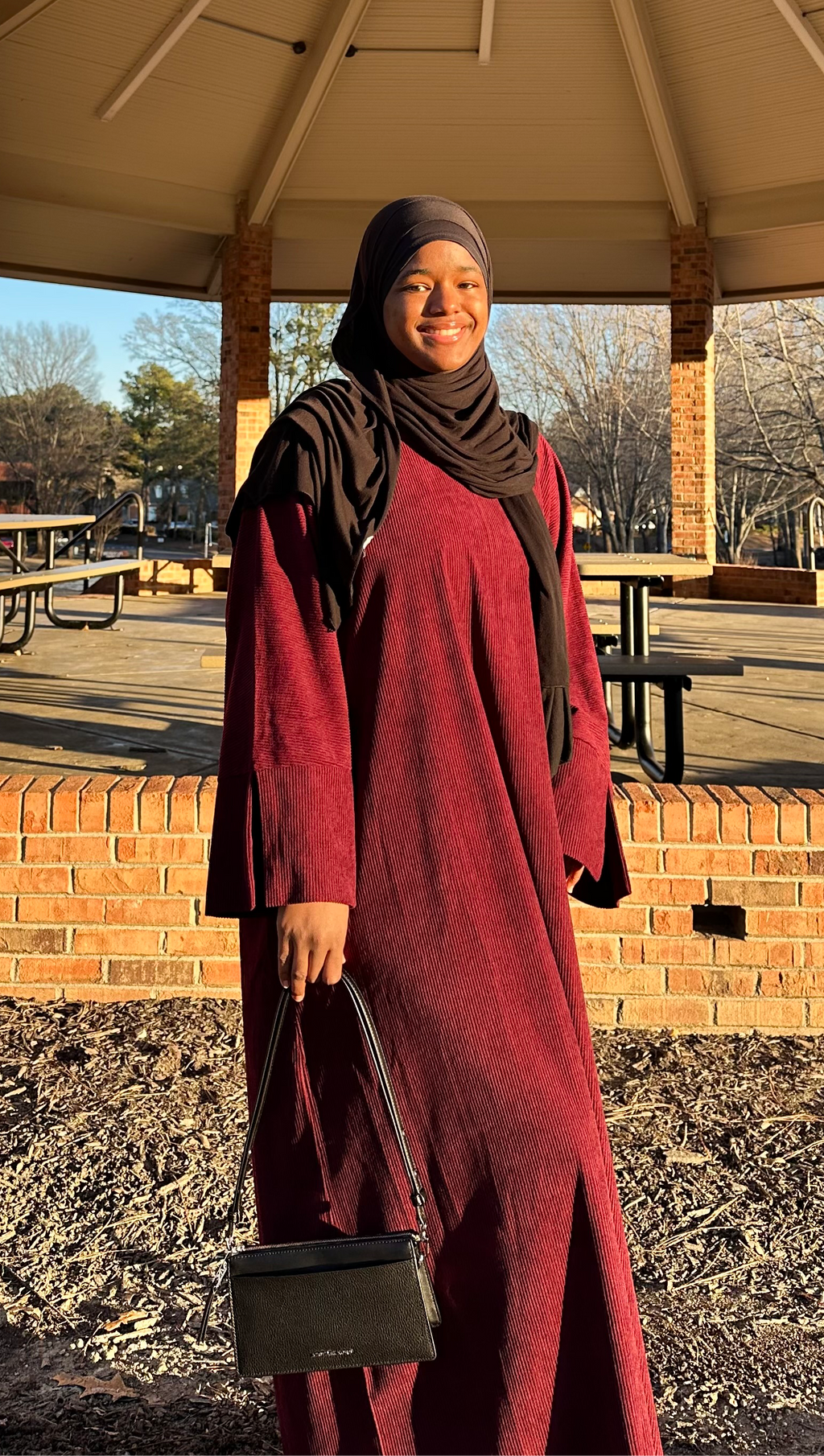 Rawan Corduroy Abaya