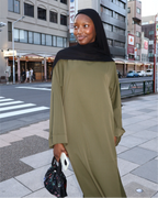 Oumou Nida Belted Abaya