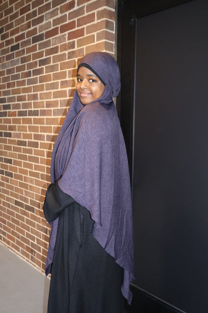 Single Layer Khimar- Cotton Linen