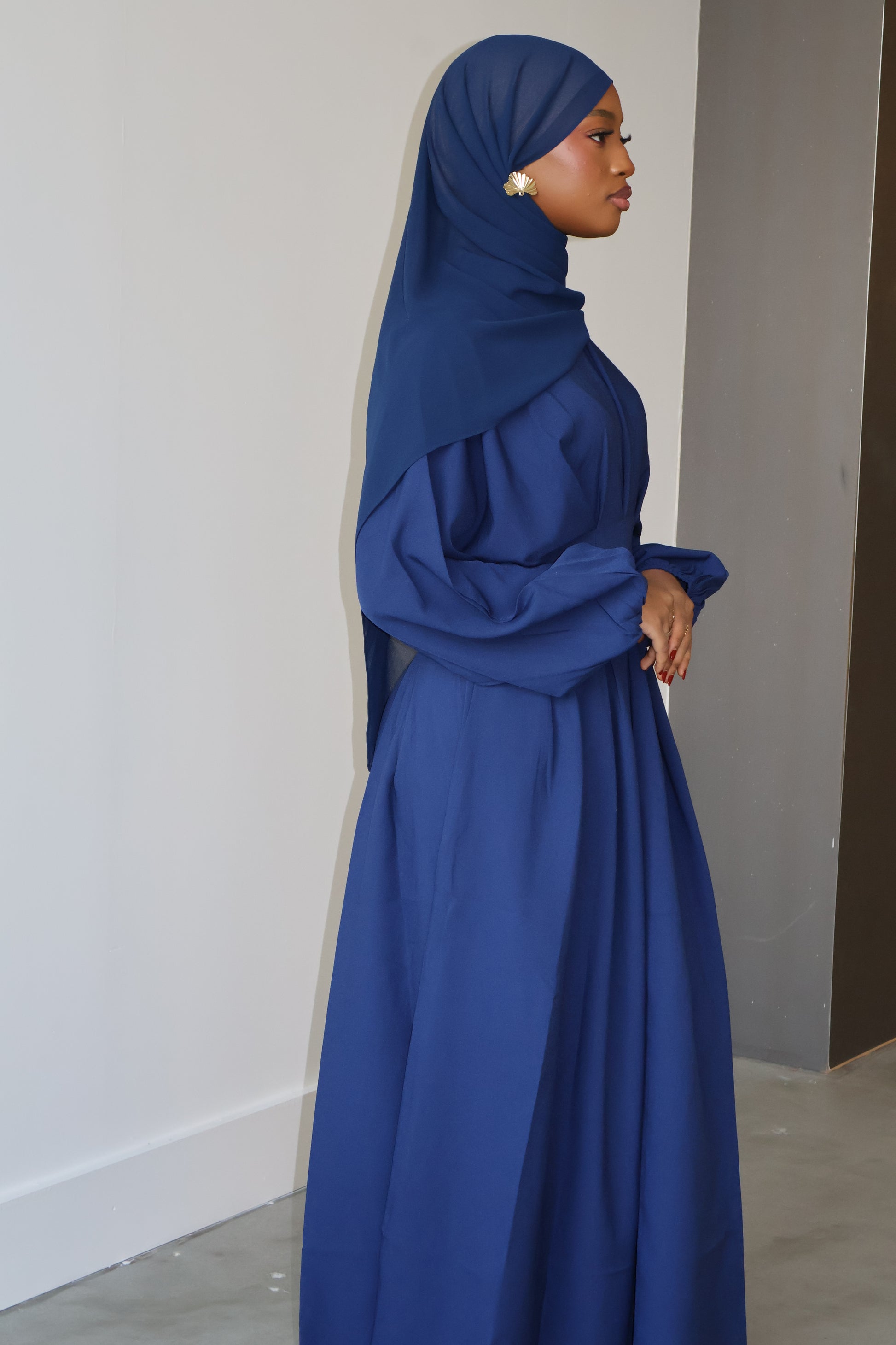 Safiya Pleated Modest Dress