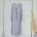 Sahar Ribbon-Tied Abaya