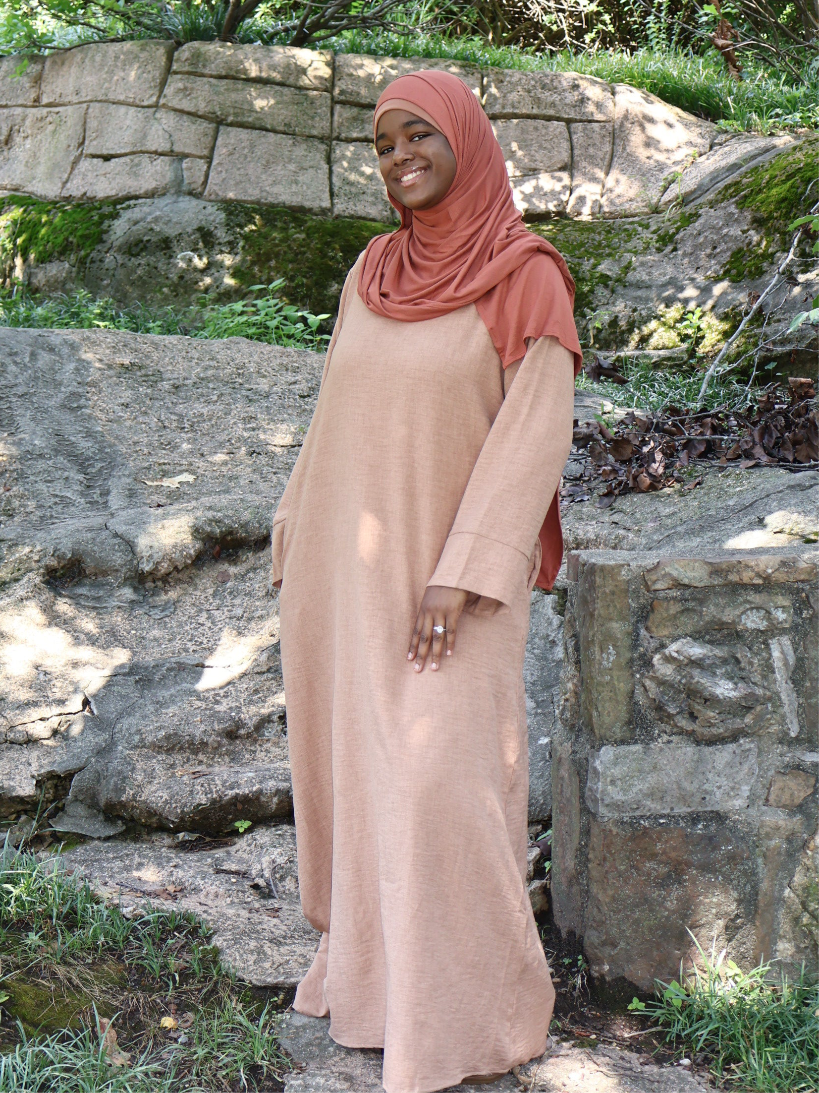 Rihla linen Everyday Abaya