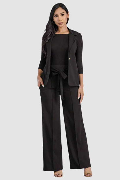Lina Vest Pant Set