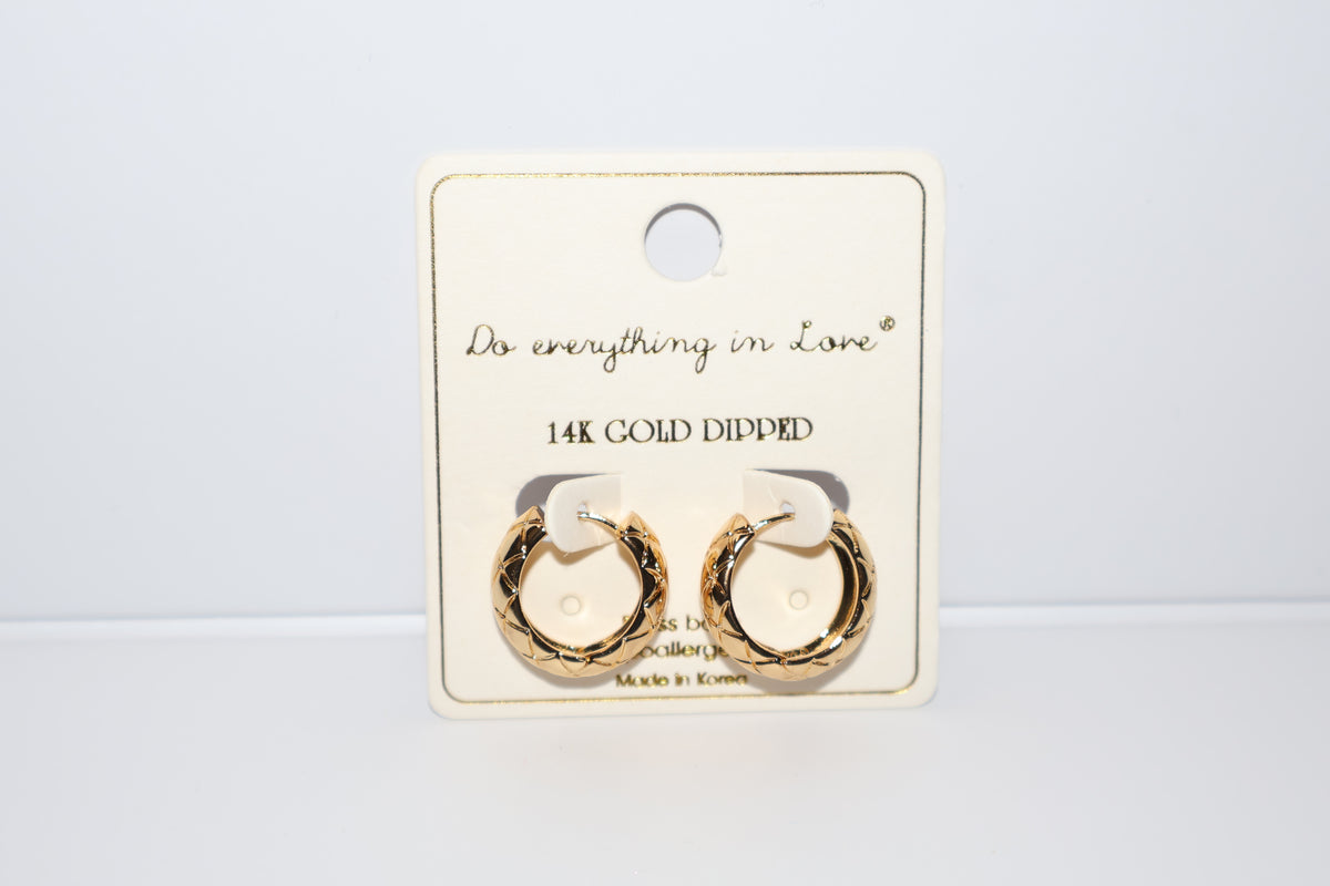 ModestybyMariama Gold Plated Earrings