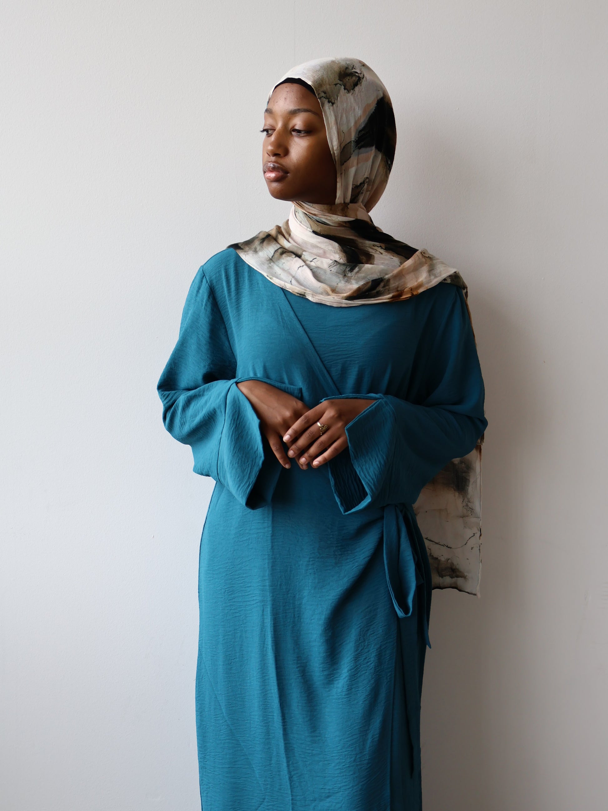 Jara Wrap Maxi Dress