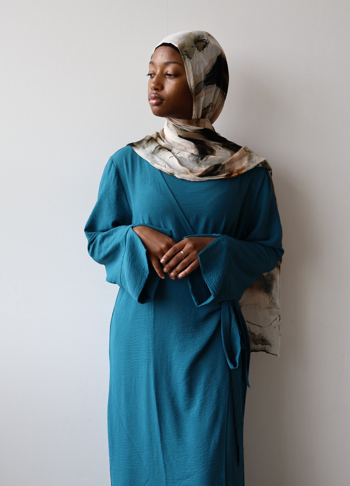 Jara Wrap Maxi Dress