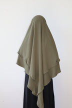 Double Layer Khimar Hijab