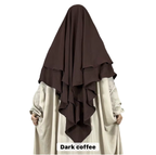 Double Layer Khimar Hijab