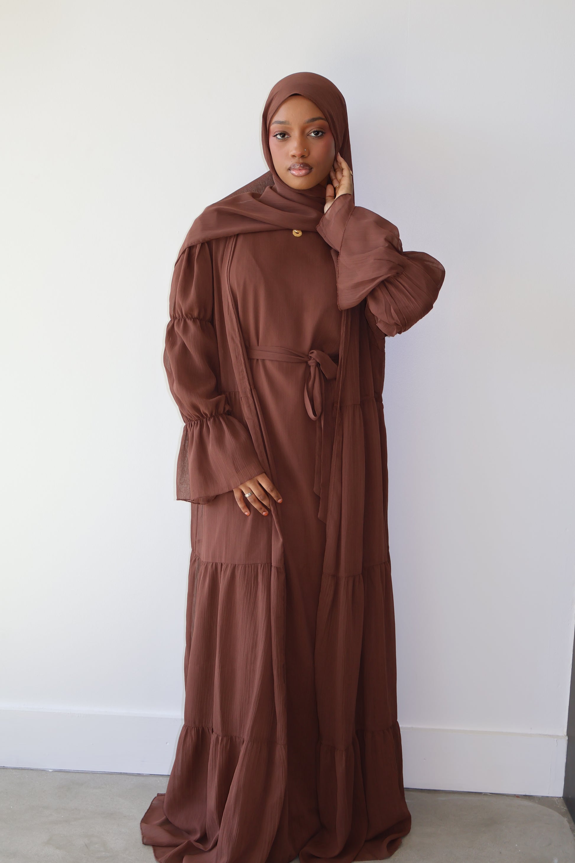 Bohemian 3-Piece Abaya Set