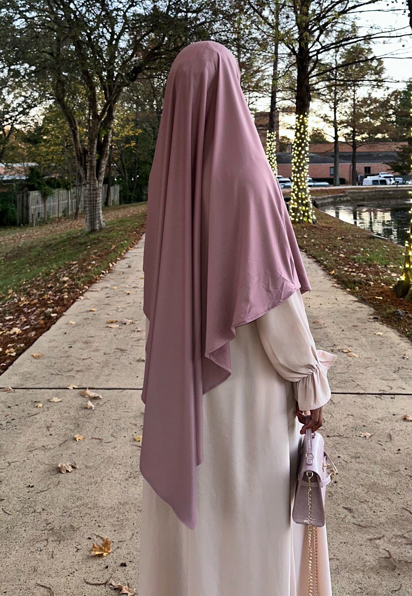 Jersey Khimar Hijab- Full Coverage