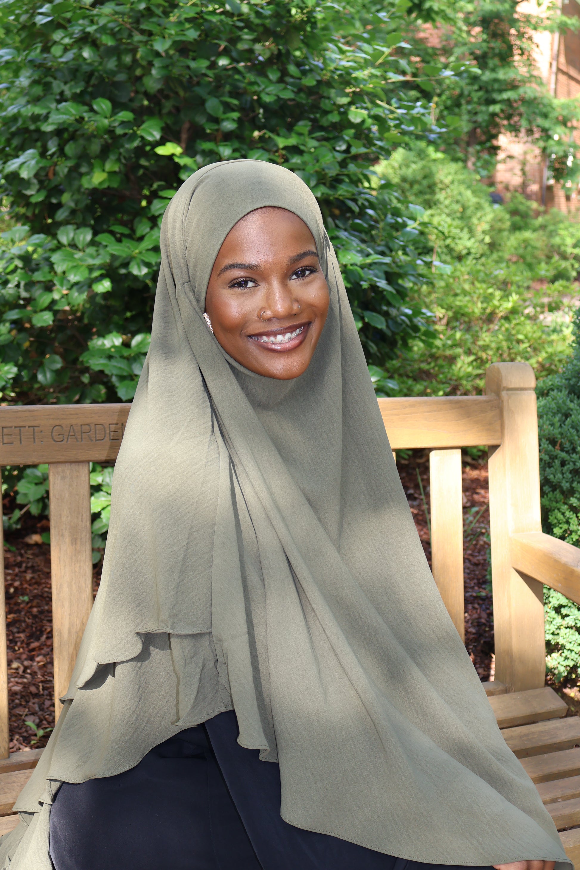 Double Layer Khimar Hijab