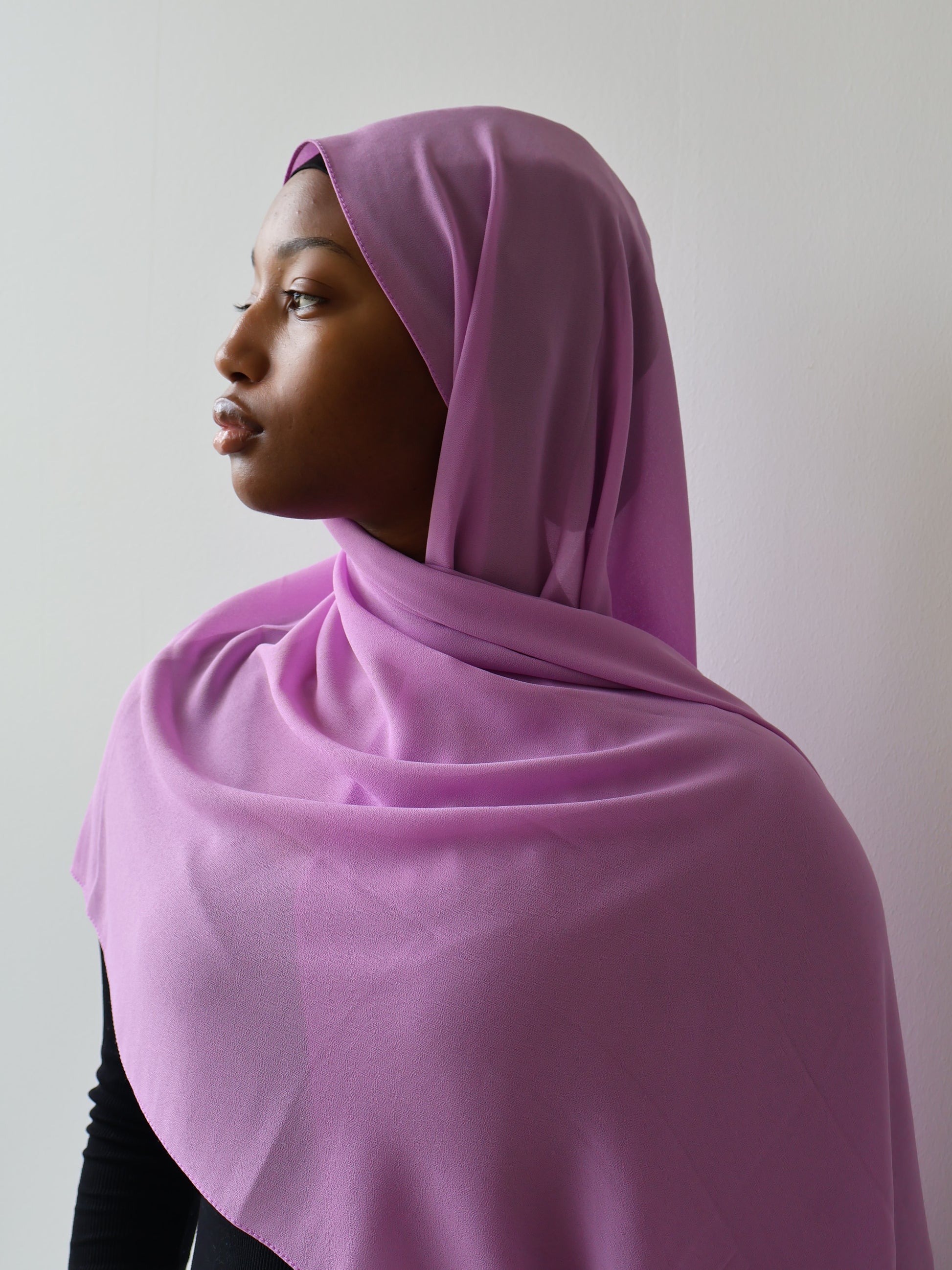 Premium Chiffon Hijabs-Essential Colors