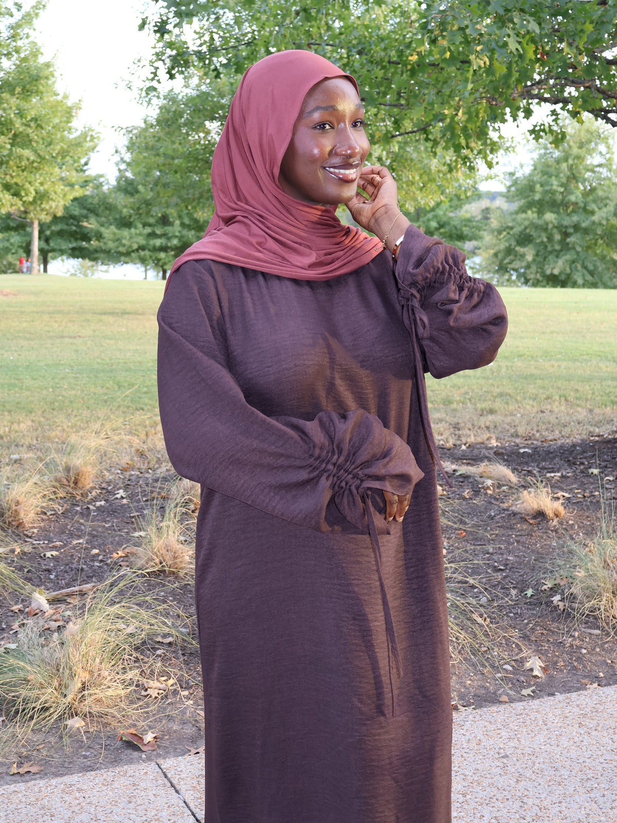 Rihla Scrunch Essential Abaya