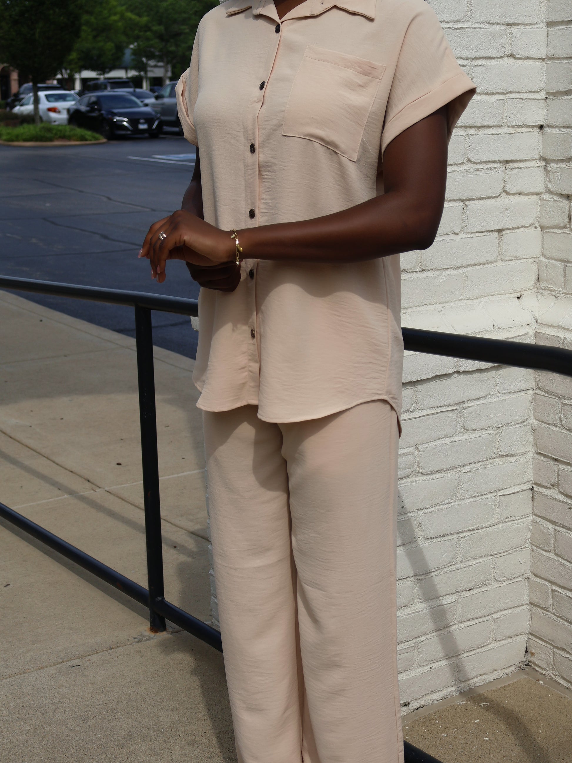 Nora Pant Set- Short Sleeve