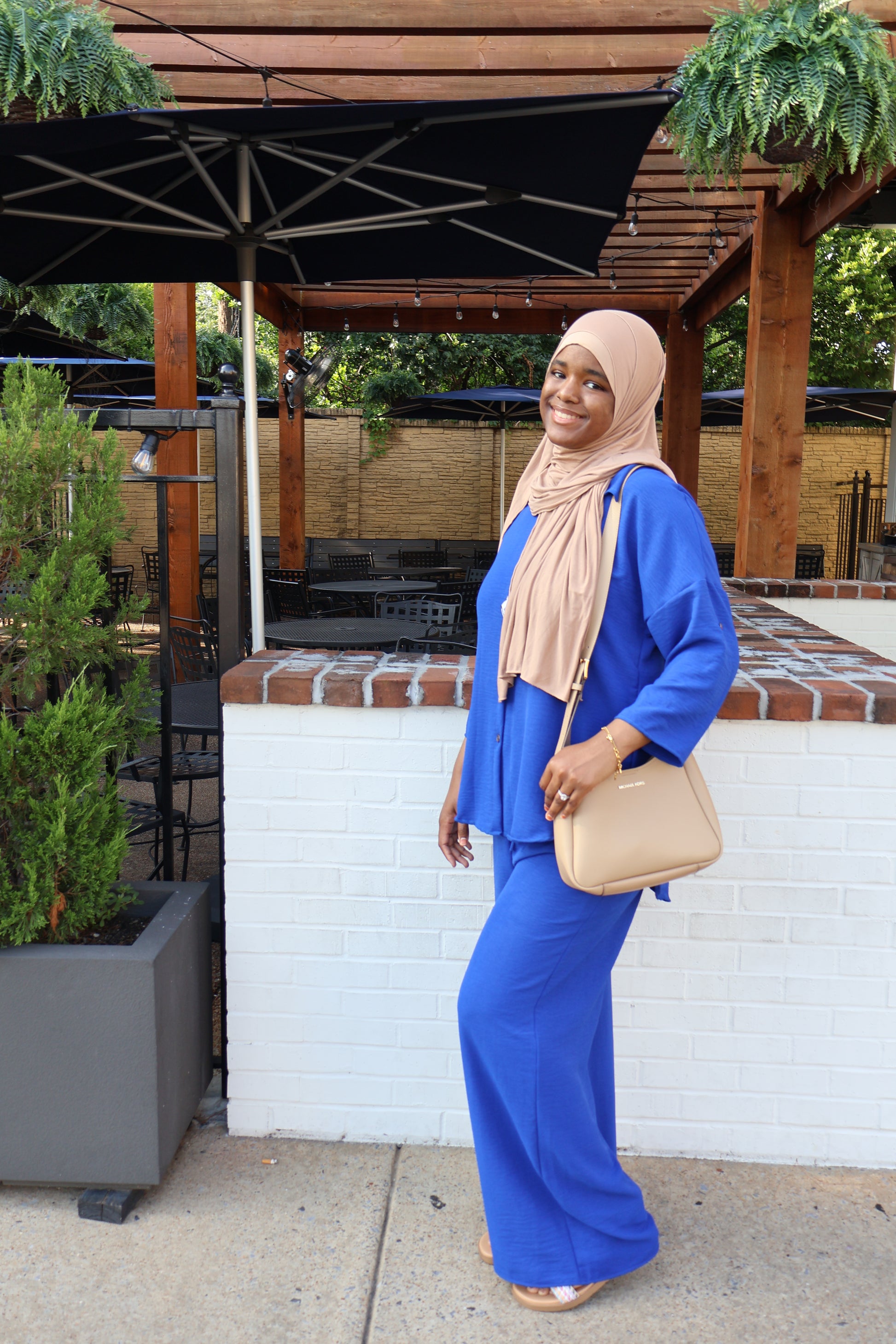 Nora Textured Pant Set