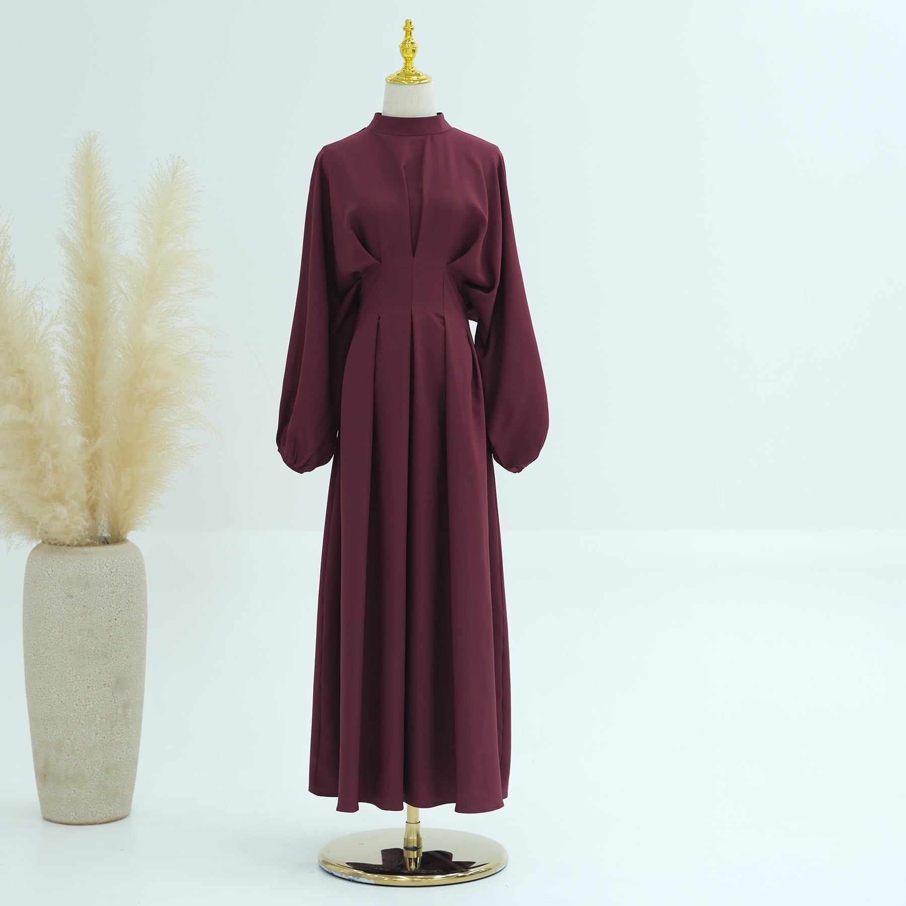 Safiya Pleated Modest Dress