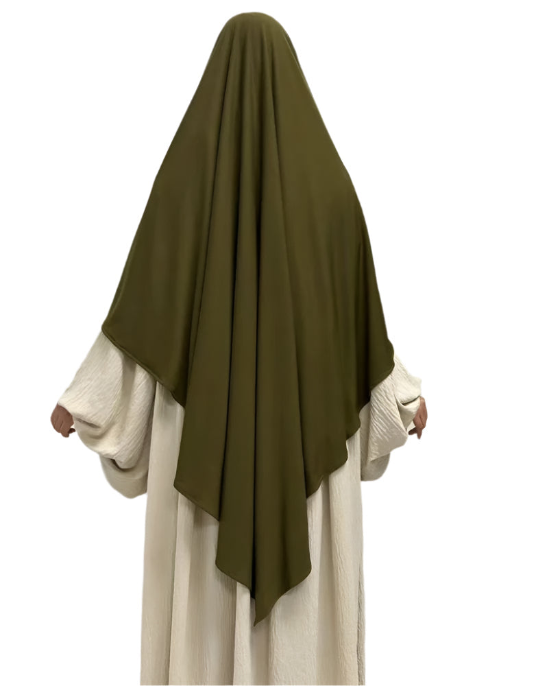 ModestybyMariama Jersey Khimar Hijab- Full Coverage