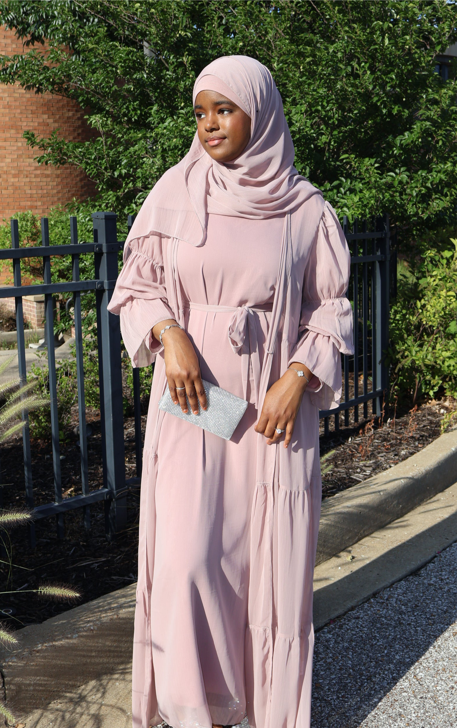 Bohemian 3-Piece Abaya Set