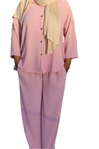 Nora Textured Pant Set