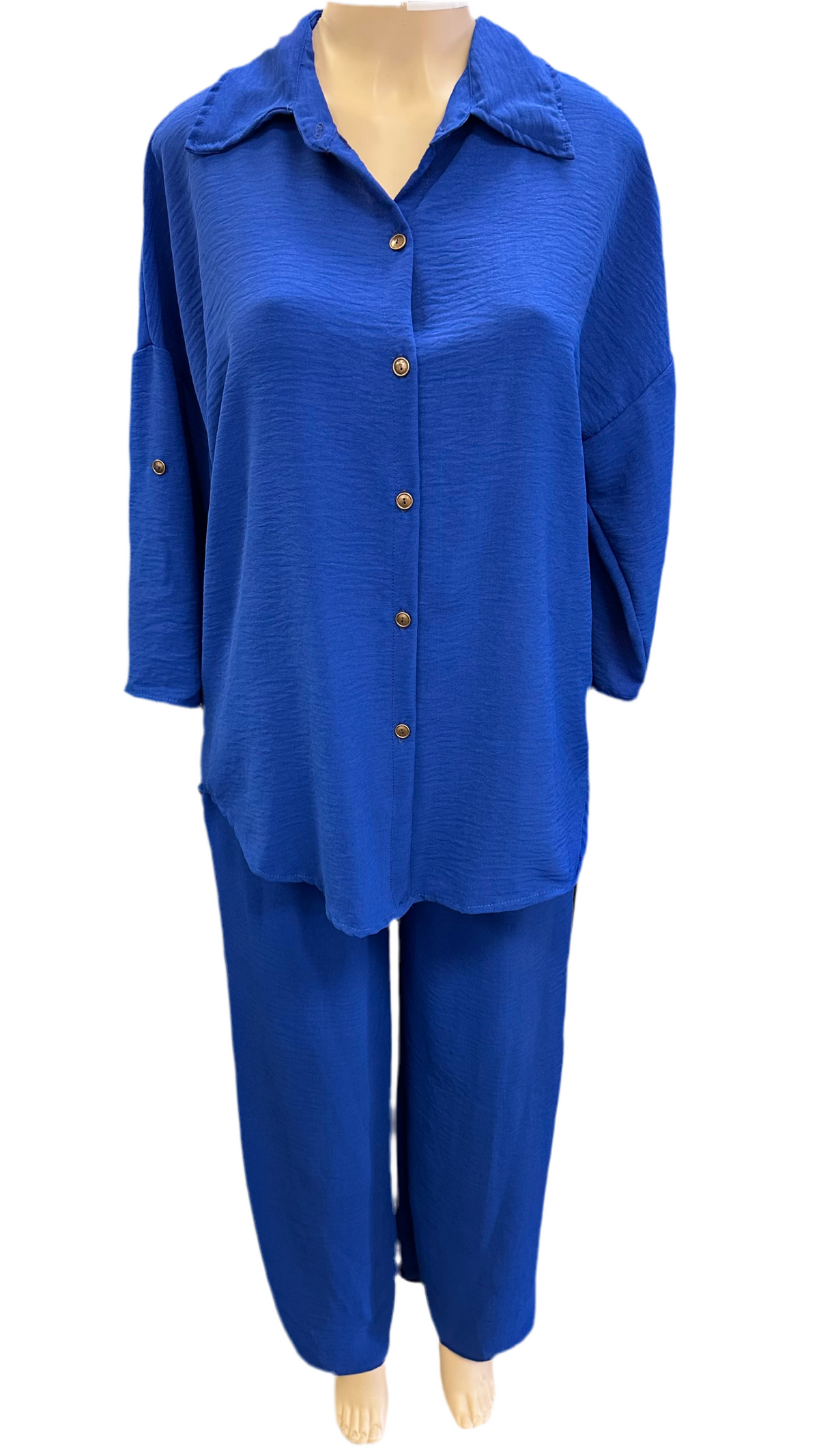 Nora Textured Pant Set