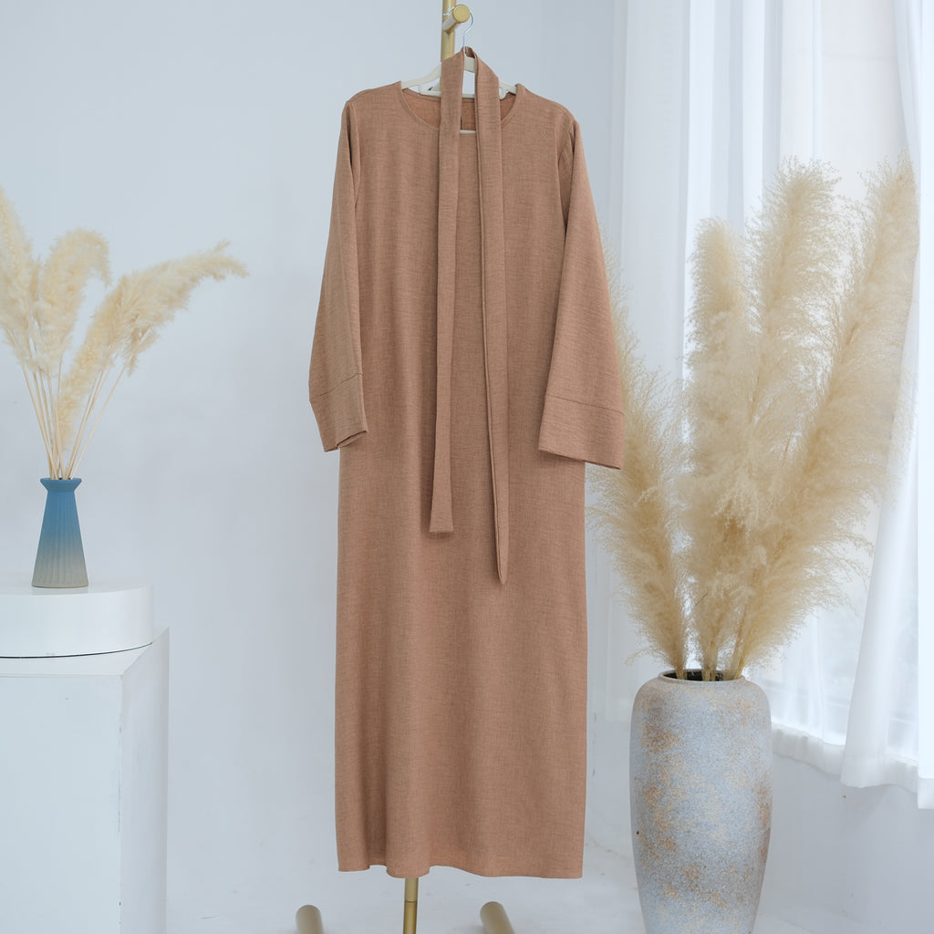 Rihla linen Everyday Abaya