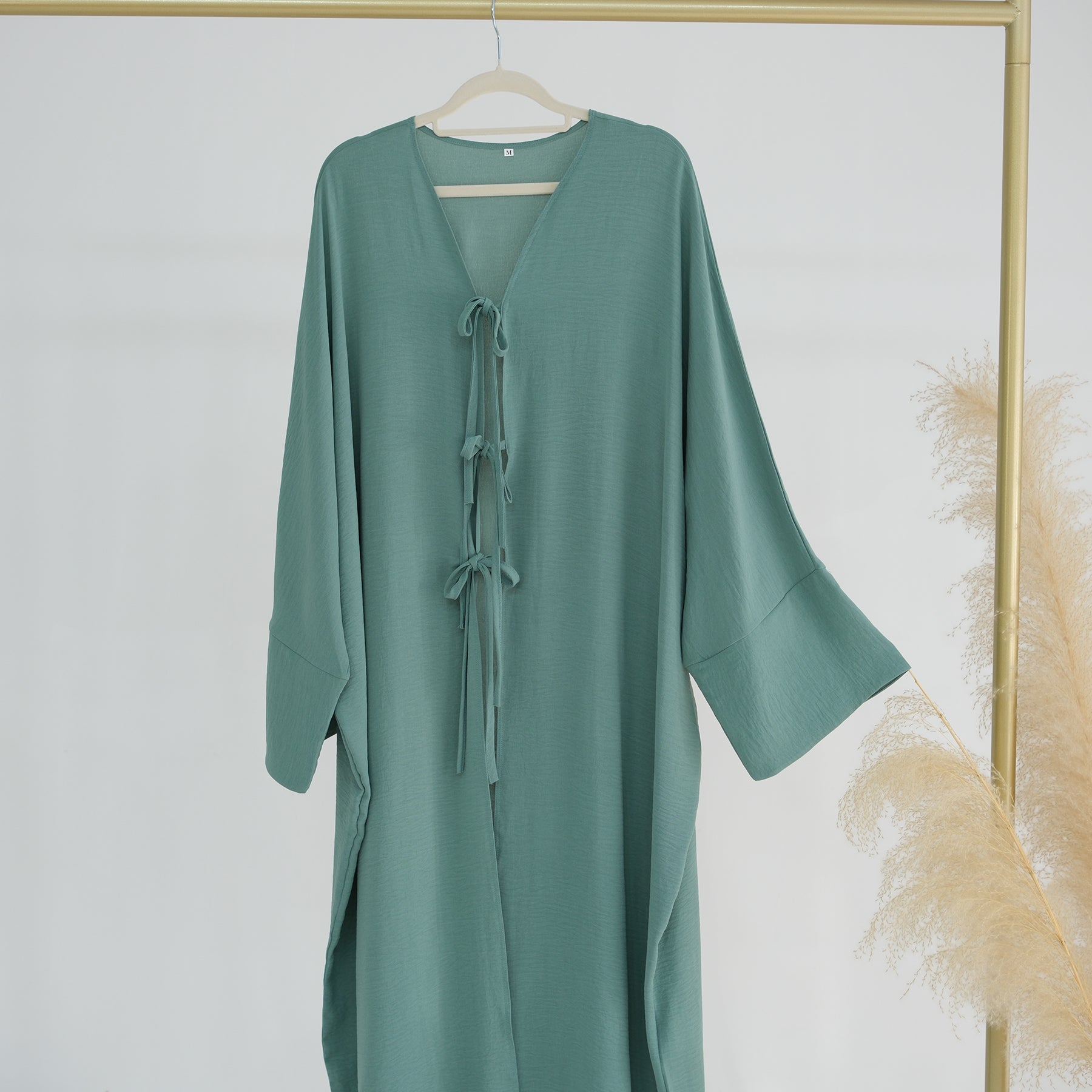 Sahar Ribbon-Tied Abaya
