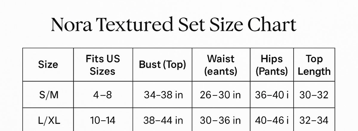 Nora Textured Pant Set