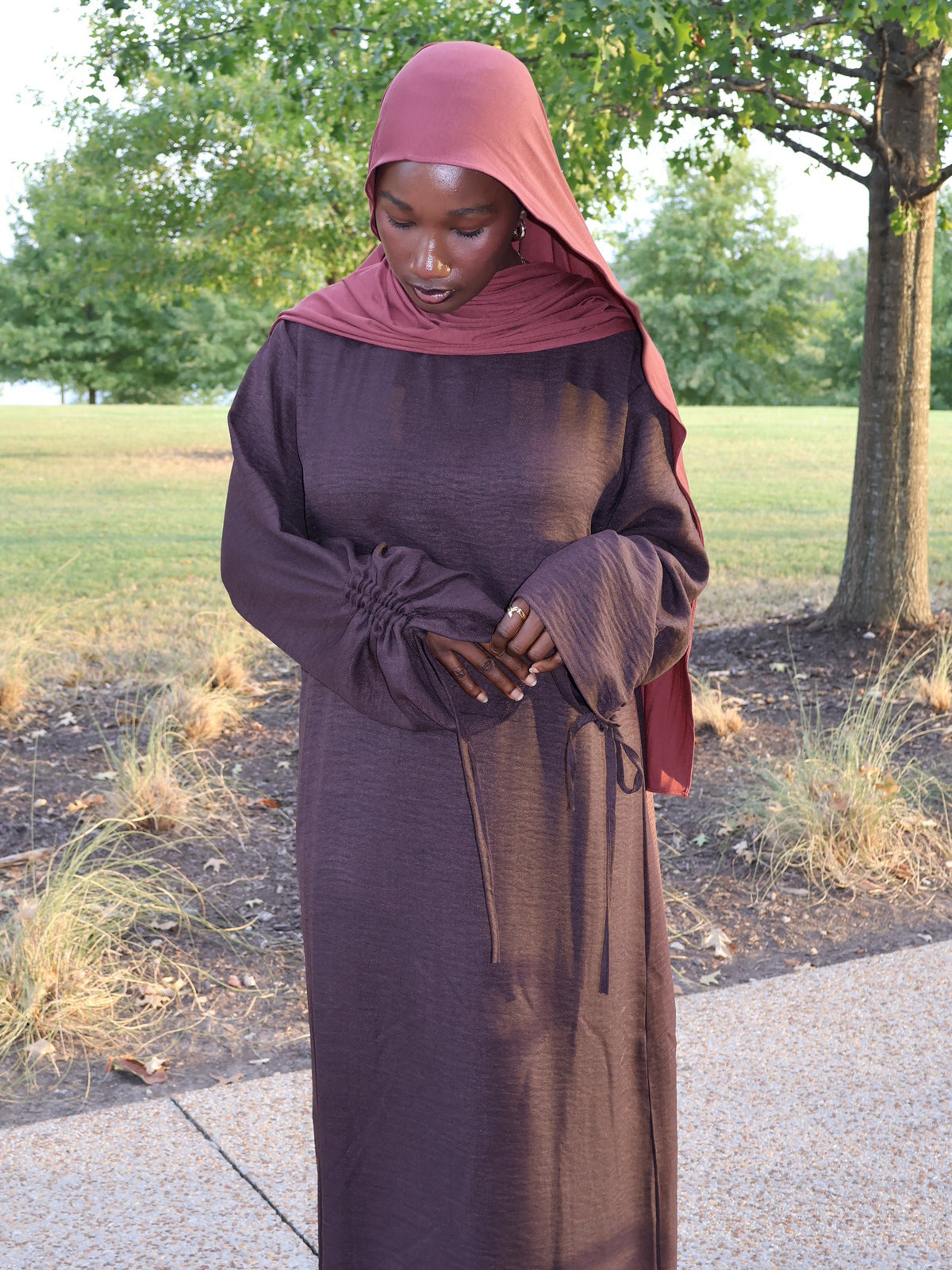 Rihla Scrunch Essential Abaya
