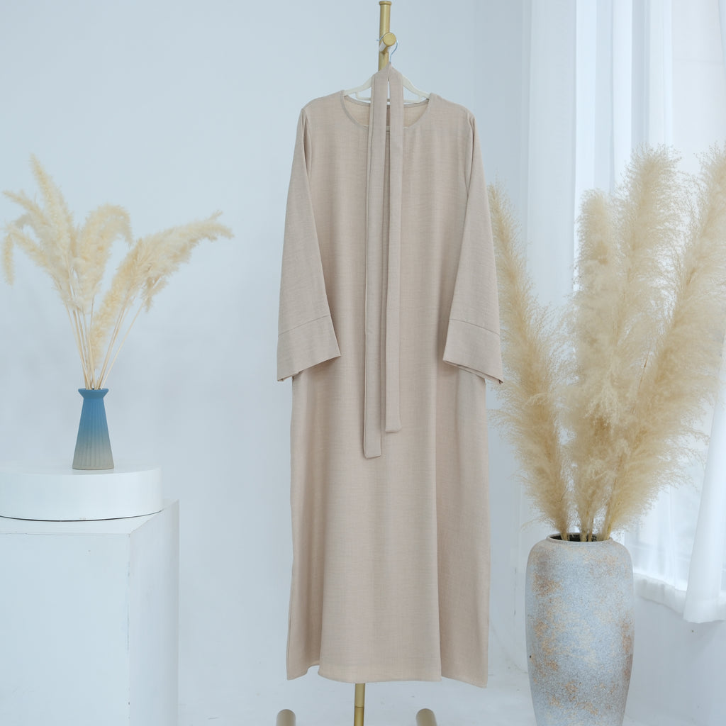 Rihla linen Everyday Abaya
