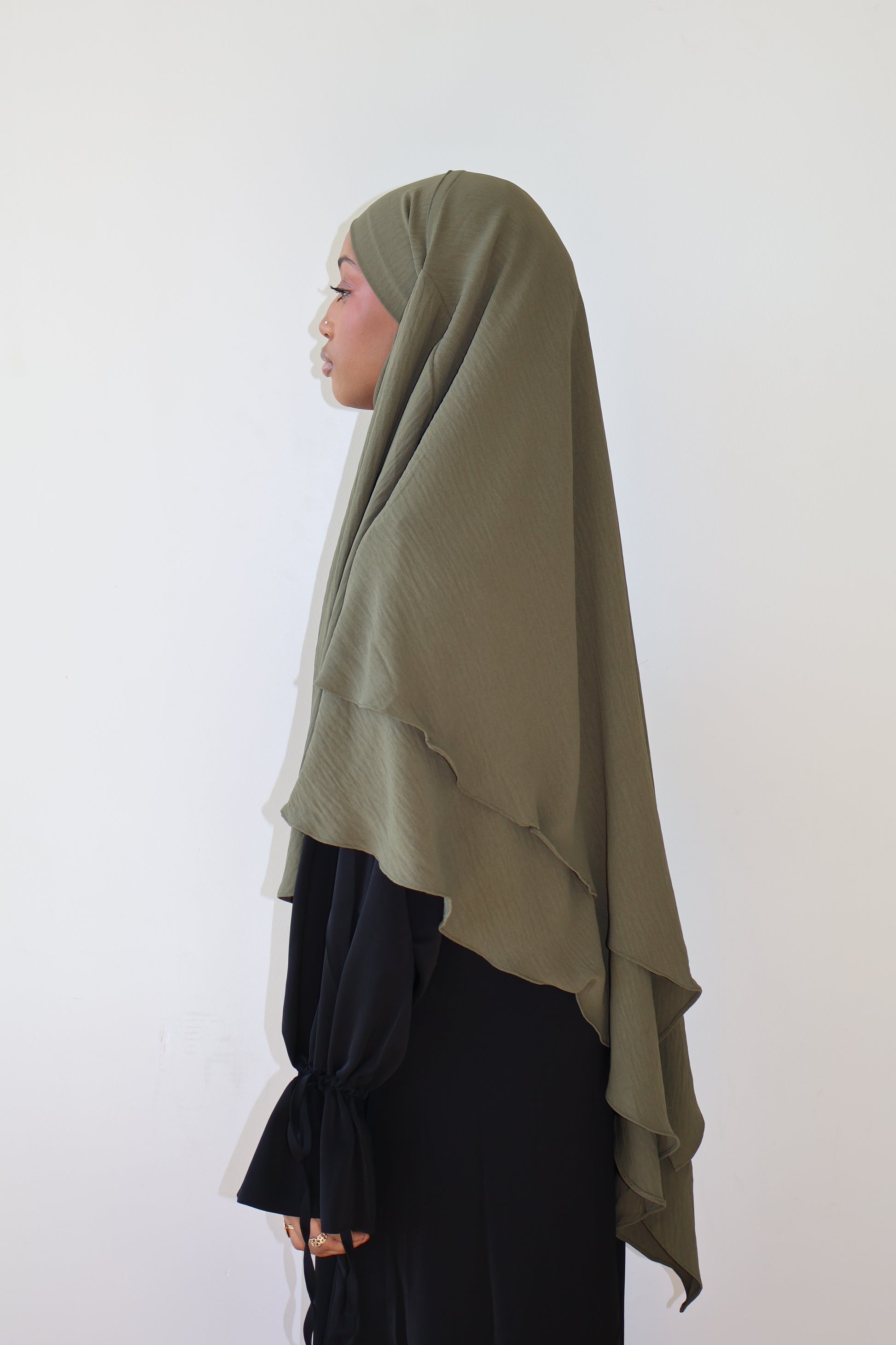 Double Layer Khimar Hijab