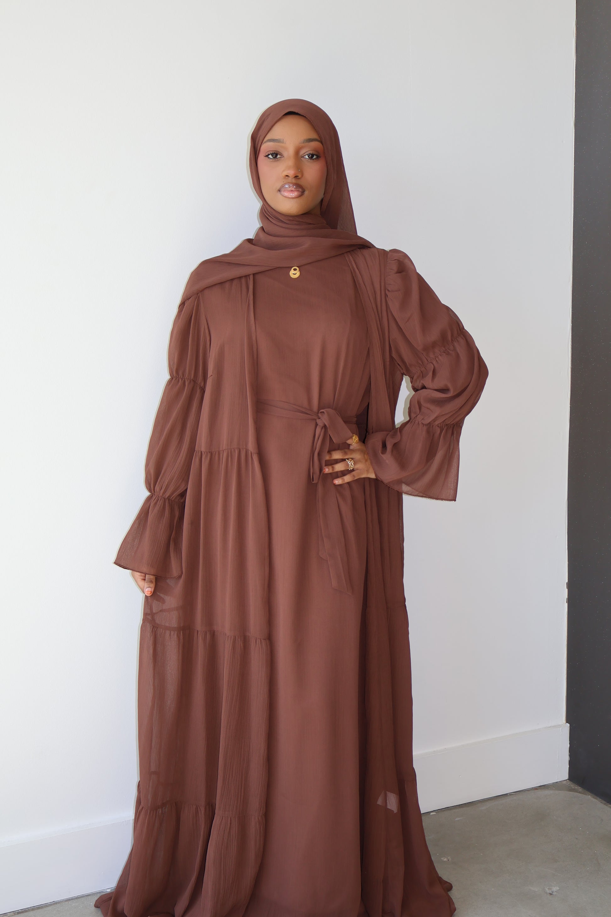 Bohemian 3-Piece Abaya Set