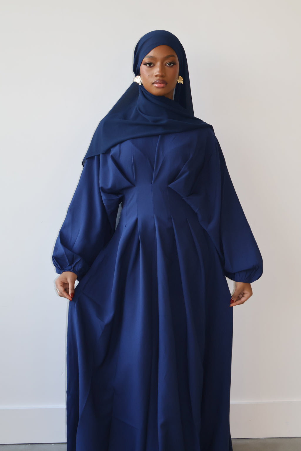 Safiya Pleated Modest Dress