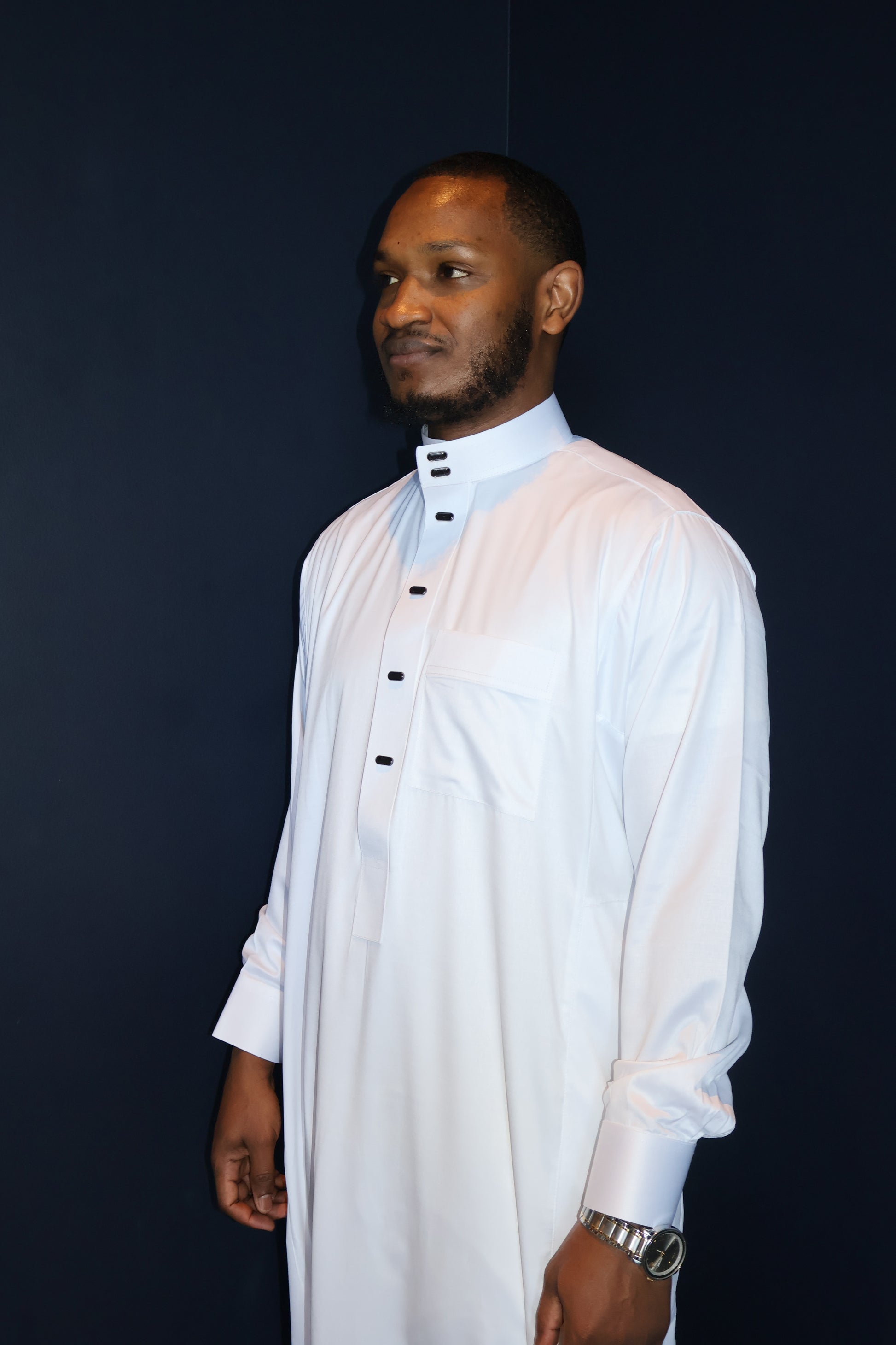 Al-Aseel Men’s Saudi Thobe- White