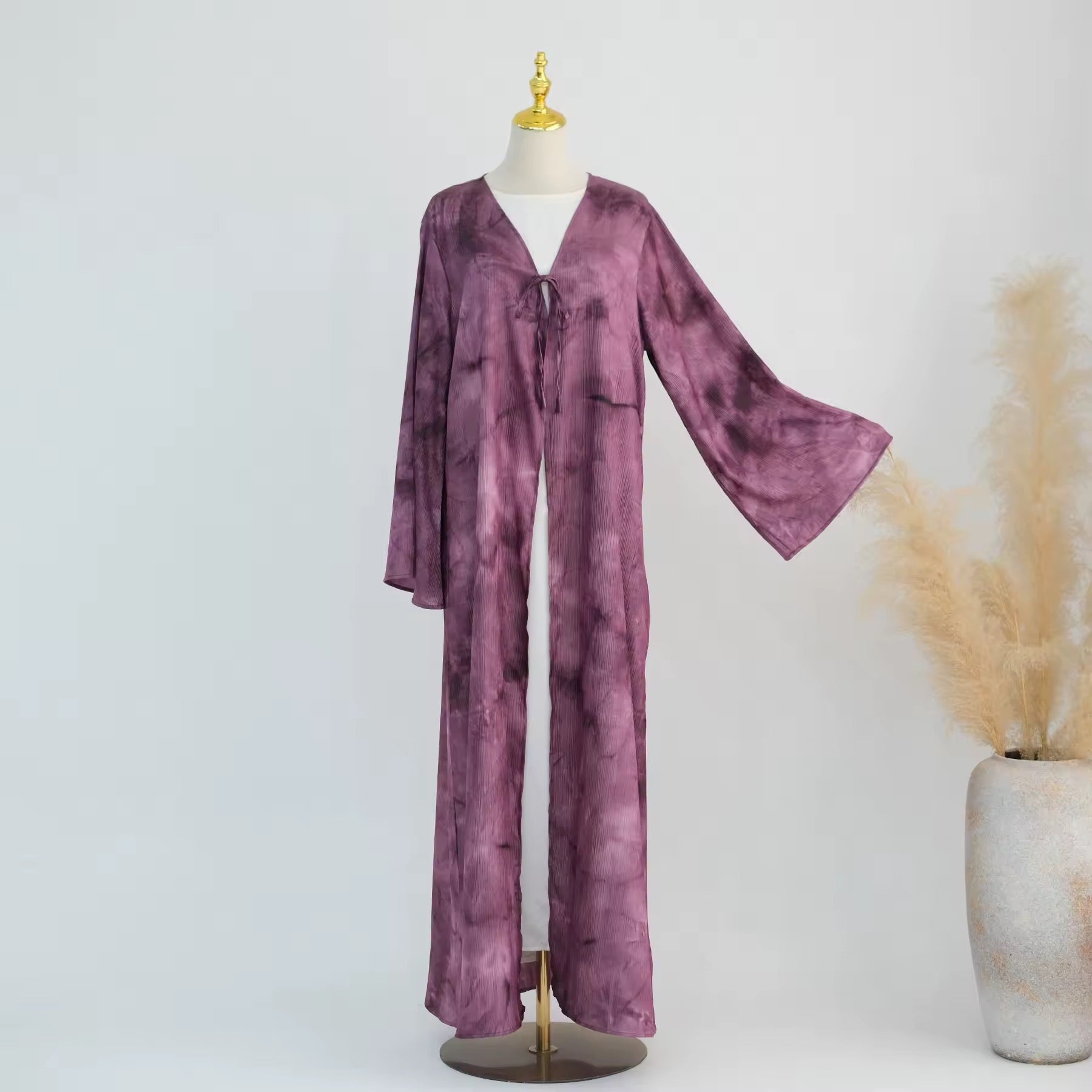 Sahar Marble Open Abaya