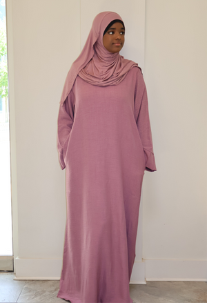 Rihla linen Everyday Abaya