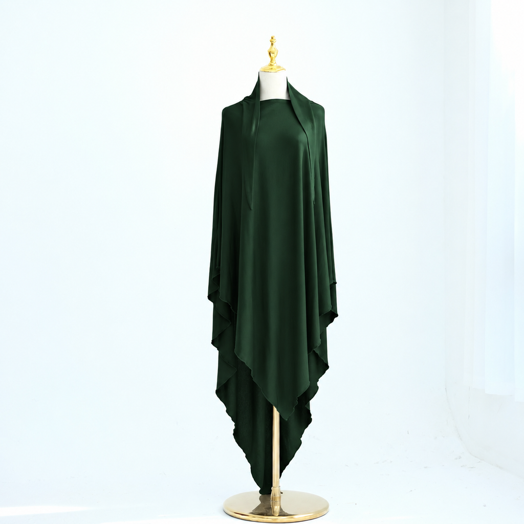 Essential Jersey Khimar Hijab- Full Coverage