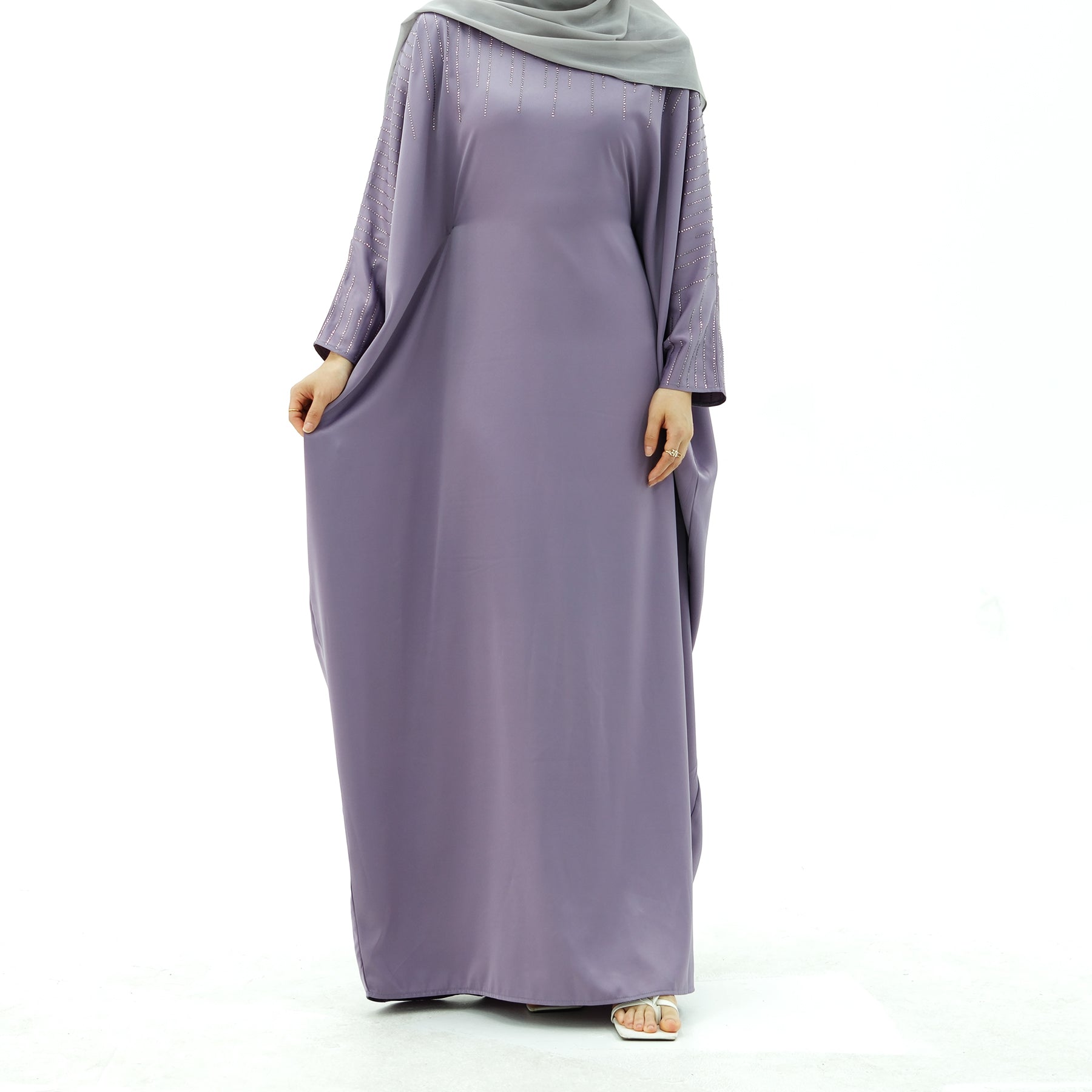 Zayna Rhinestone Kaftan