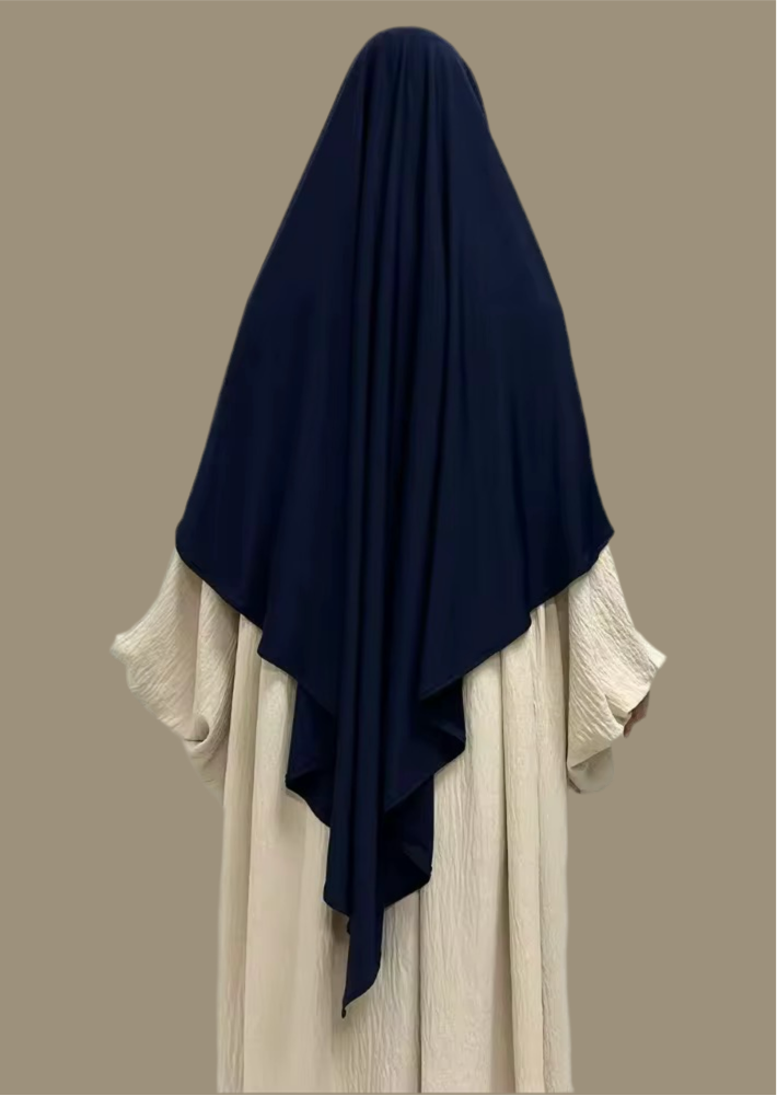 Jersey Khimar Hijab- Full Coverage