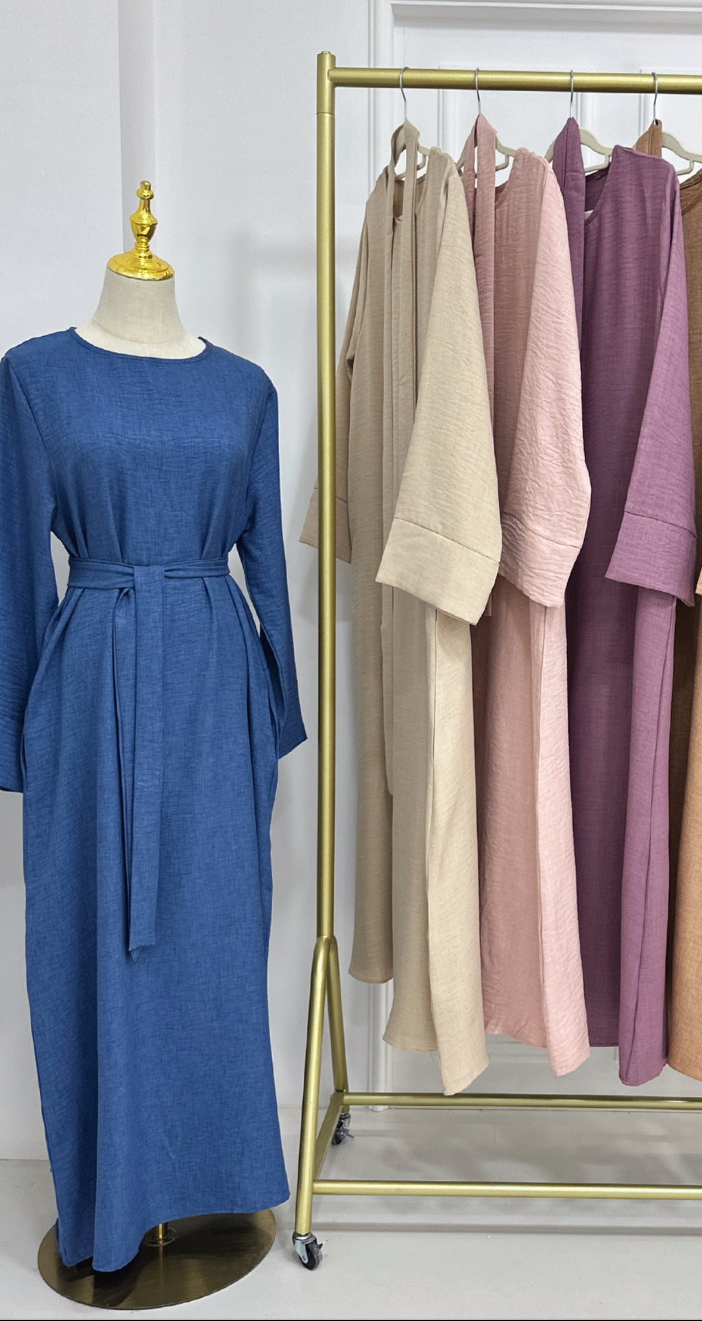 Rihla linen Everyday Abaya