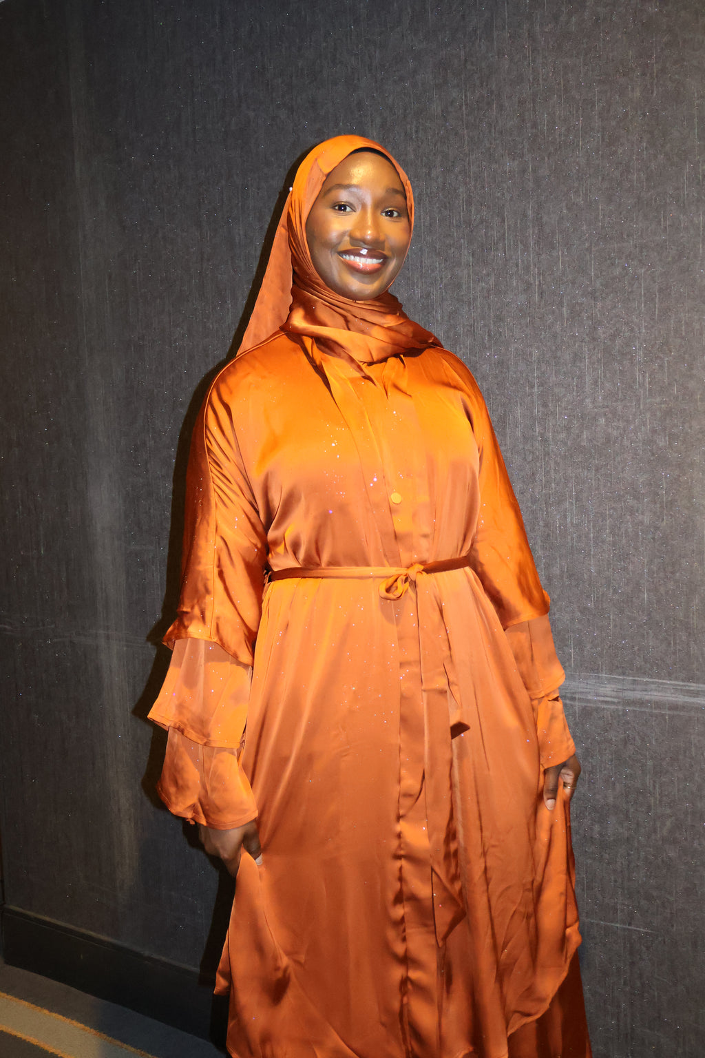 Lumière Sparkle Abaya Set