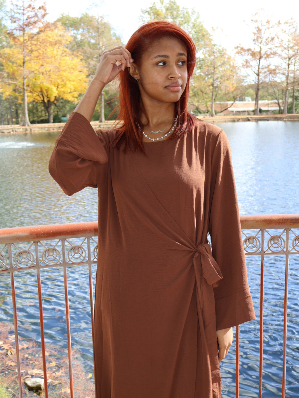 Jara Wrap Maxi Dress