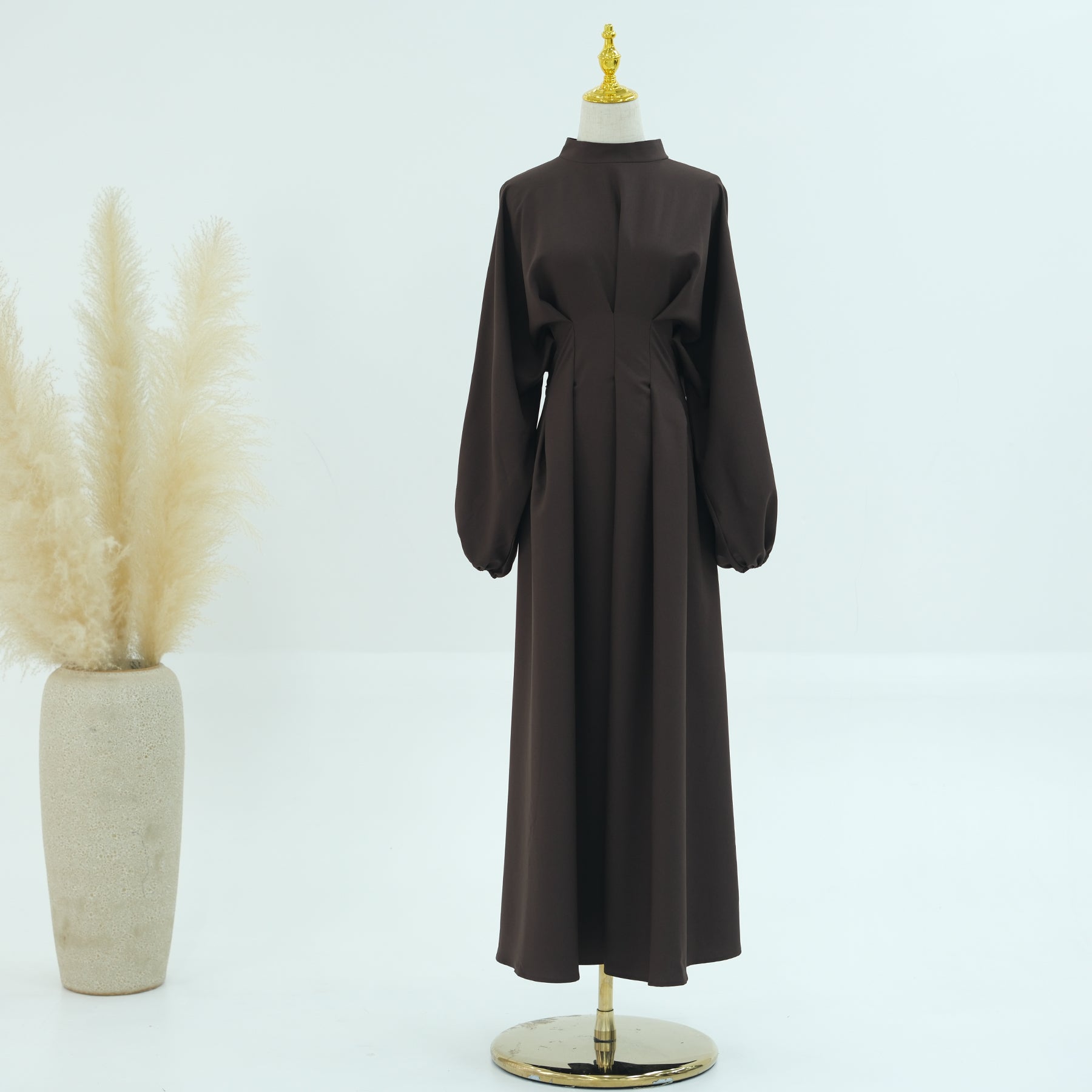 Safiya Pleated Modest Dress
