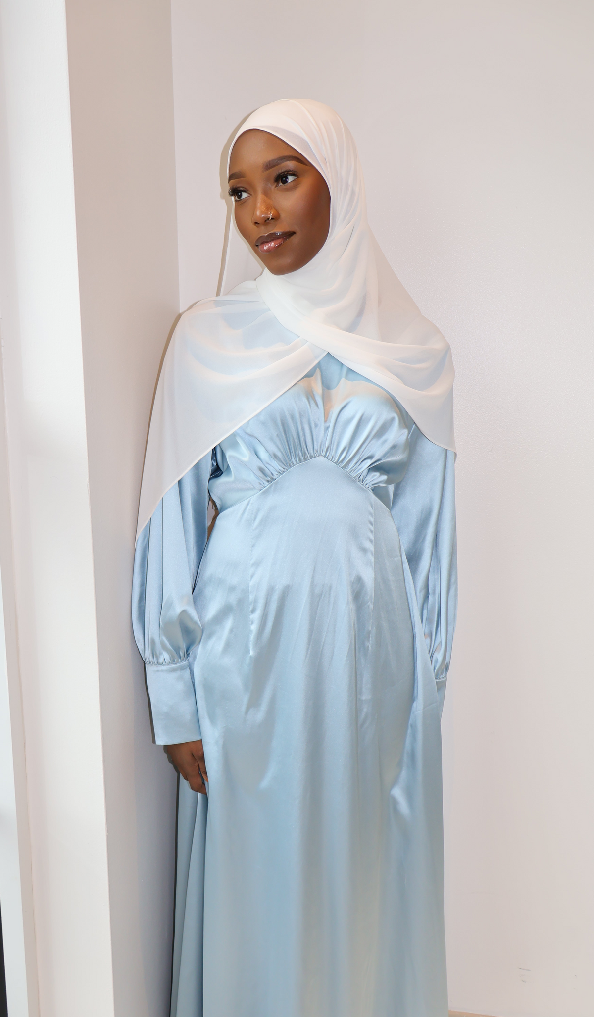 Zariah Satin Maxi Dress
