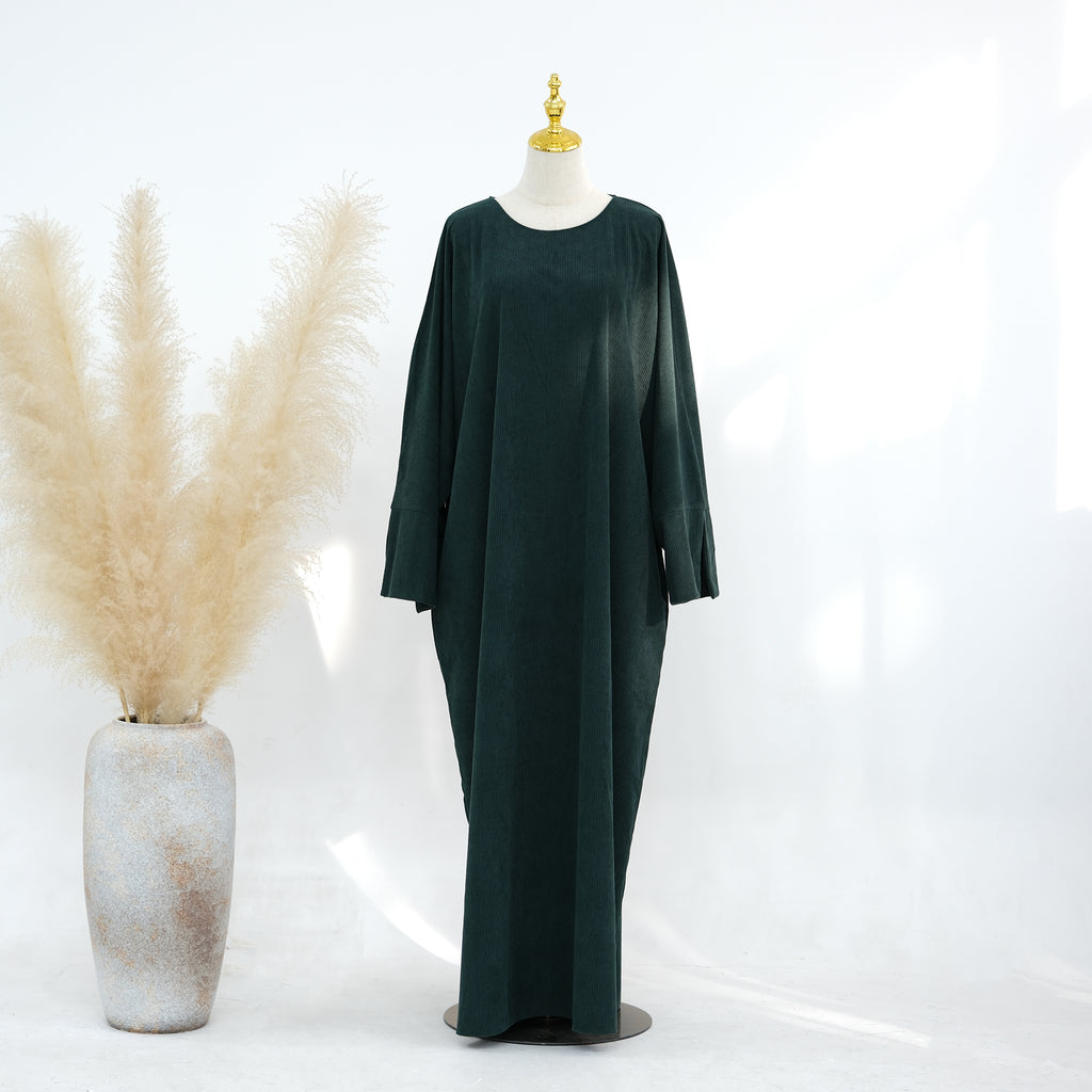Rawan Corduroy Closed Abaya