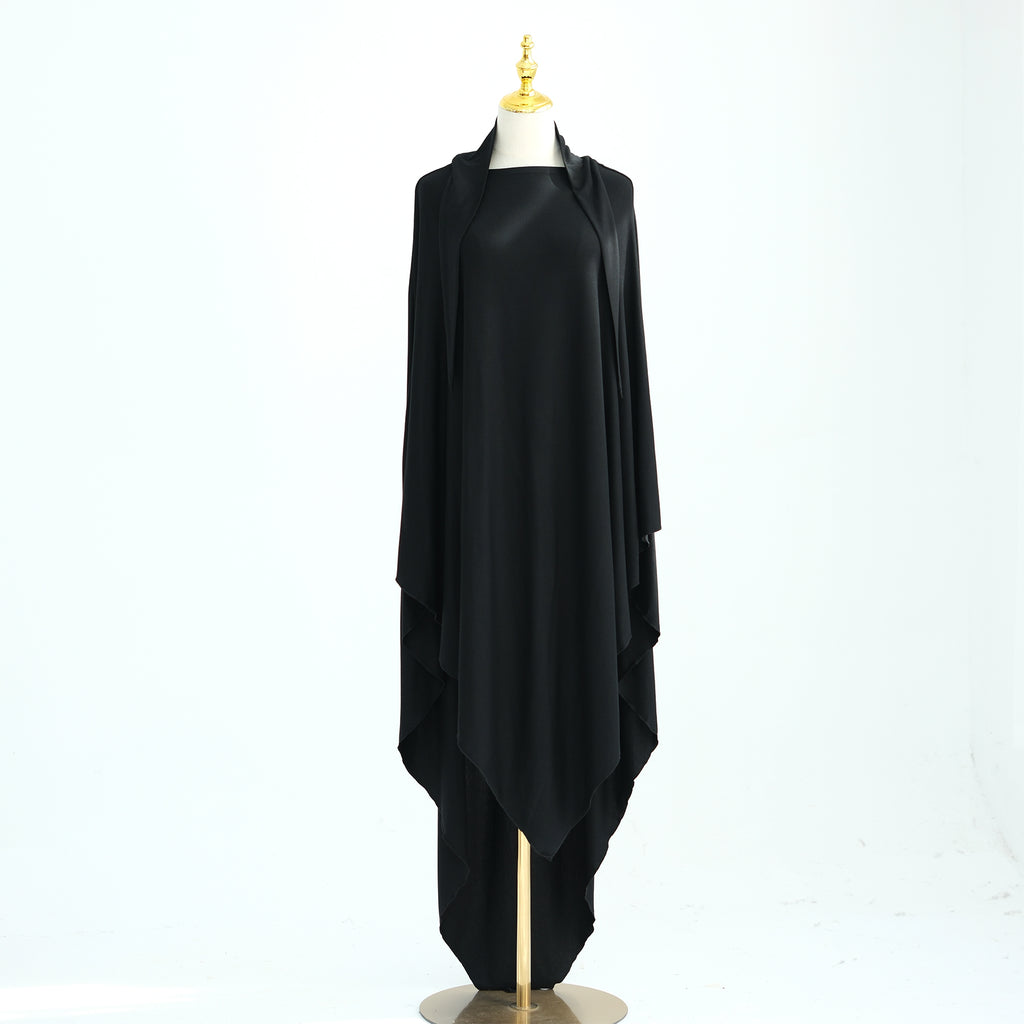 Essential Jersey Khimar Hijab- Full Coverage