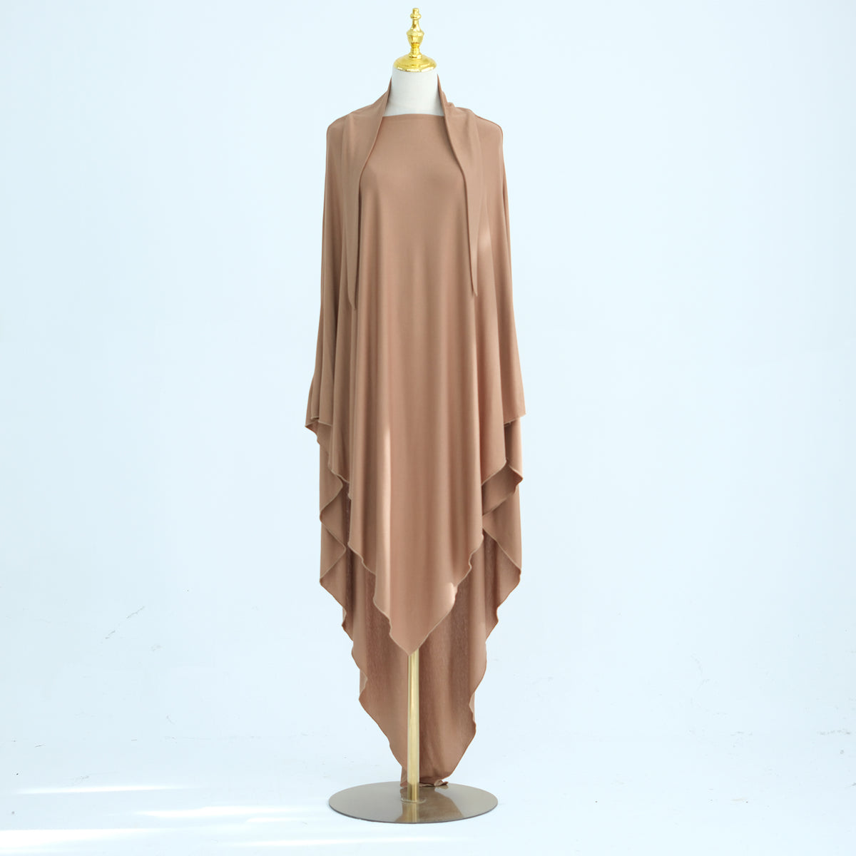 Essential Jersey Khimar Hijab- Full Coverage