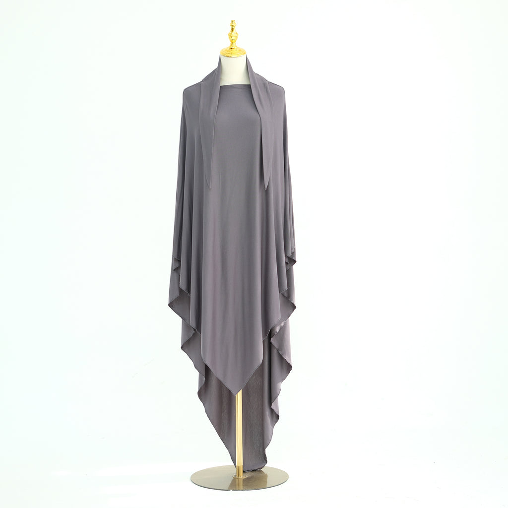 Essential Jersey Khimar Hijab- Full Coverage