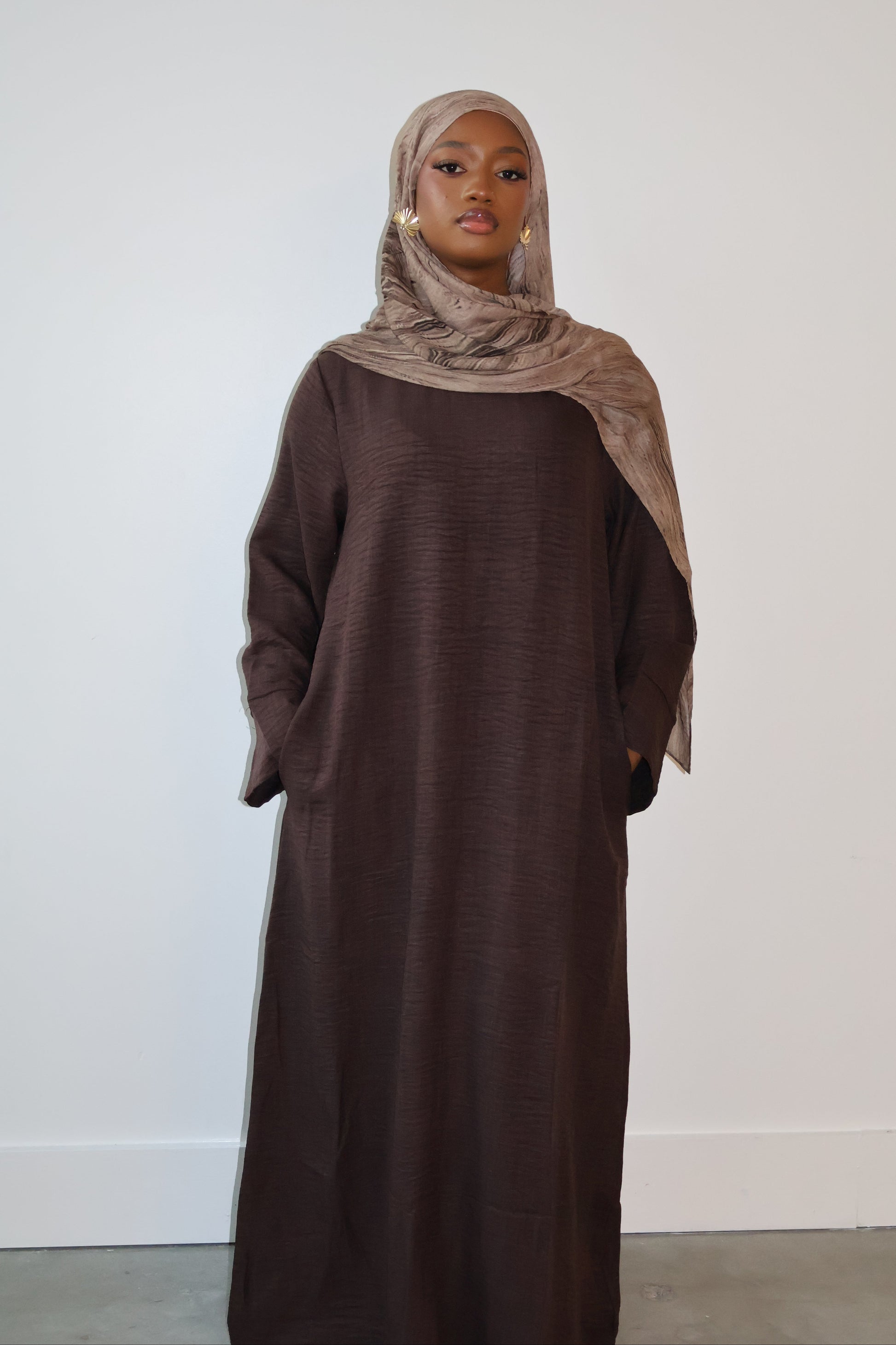 Rihla linen Everyday Abaya