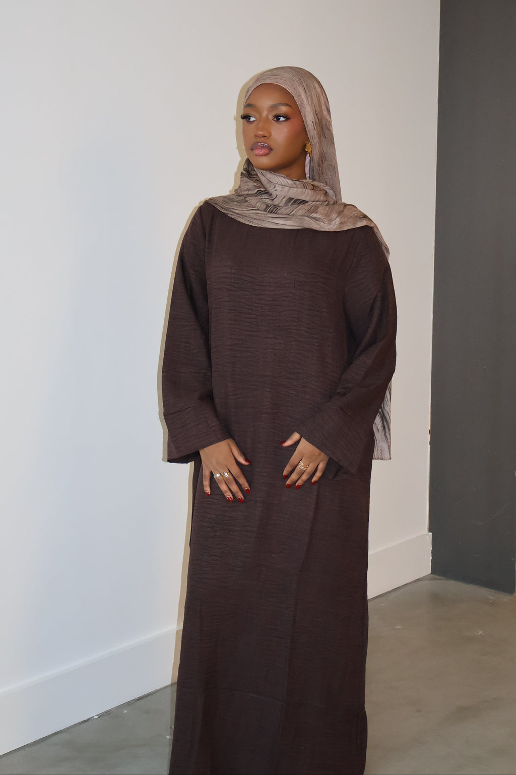 Rihla linen Everyday Abaya