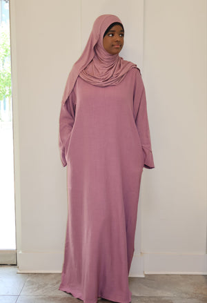 Rihla linen Everyday Abaya